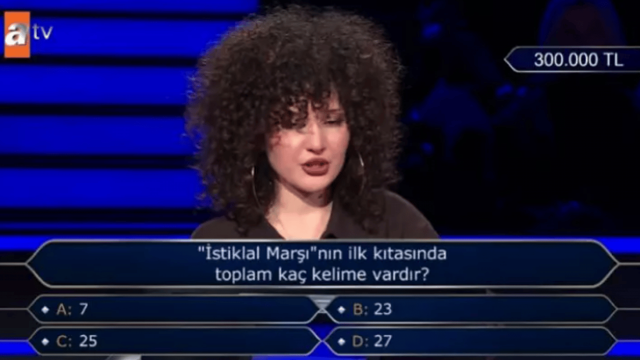 Foto - Yarışmacının cevabı şaşırttı: 500 bin TL'lik soru ters köşe yaptı! 
