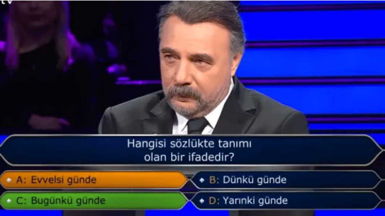 Foto - Yarışmacının cevabı şaşırttı: 500 bin TL'lik soru ters köşe yaptı! 
