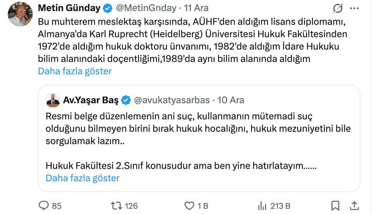 Foto - Yaşar Baş Metin Günday’ı fena rezil etti! 