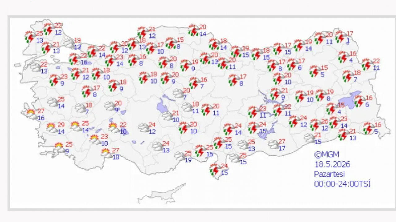 Foto - Yaz bir türlü gelemedi! İstanbul dahil 57 ilde etkili olacak!