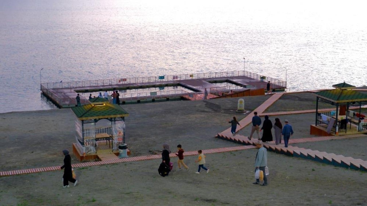 Foto - Yaz sezonunun gözdesi Anadolu’nun ortasında doğal plaj keyfi