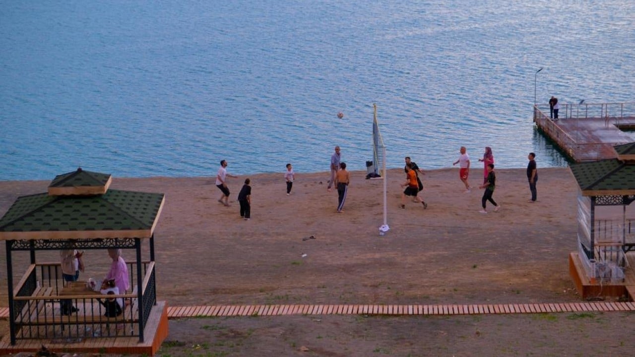 Foto - Yaz sezonunun gözdesi Anadolu’nun ortasında doğal plaj keyfi