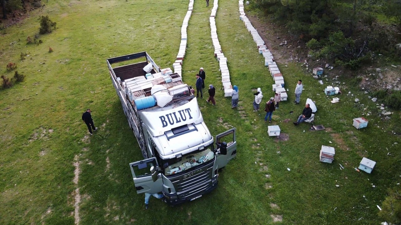 Foto - Havalar ısındı! Gezginci arıcıların yayla yolculuğu başladı