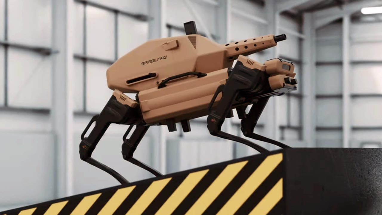 Foto - Yeni bir sıçrama daha! Savaş robotları ilk kez mevzi ele geçirdi