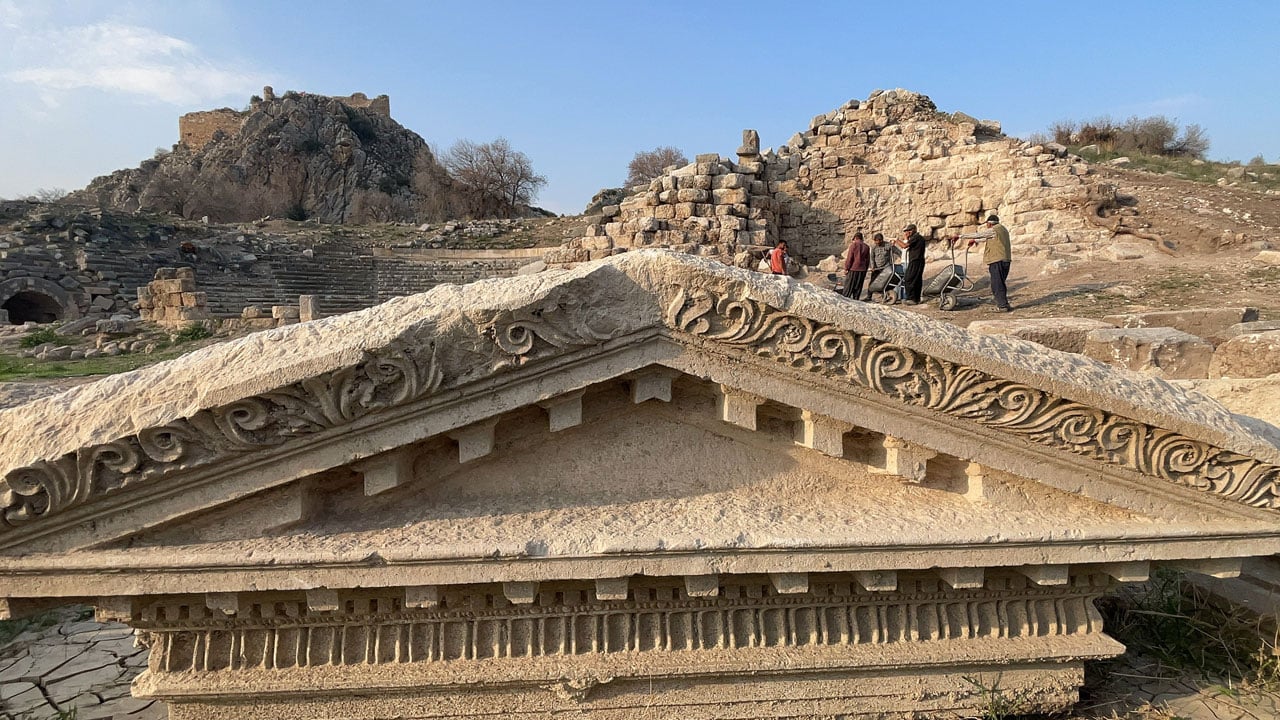 Foto - Yeni masklar ortaya çıktı! Kastabala’da heyecan verici keşif