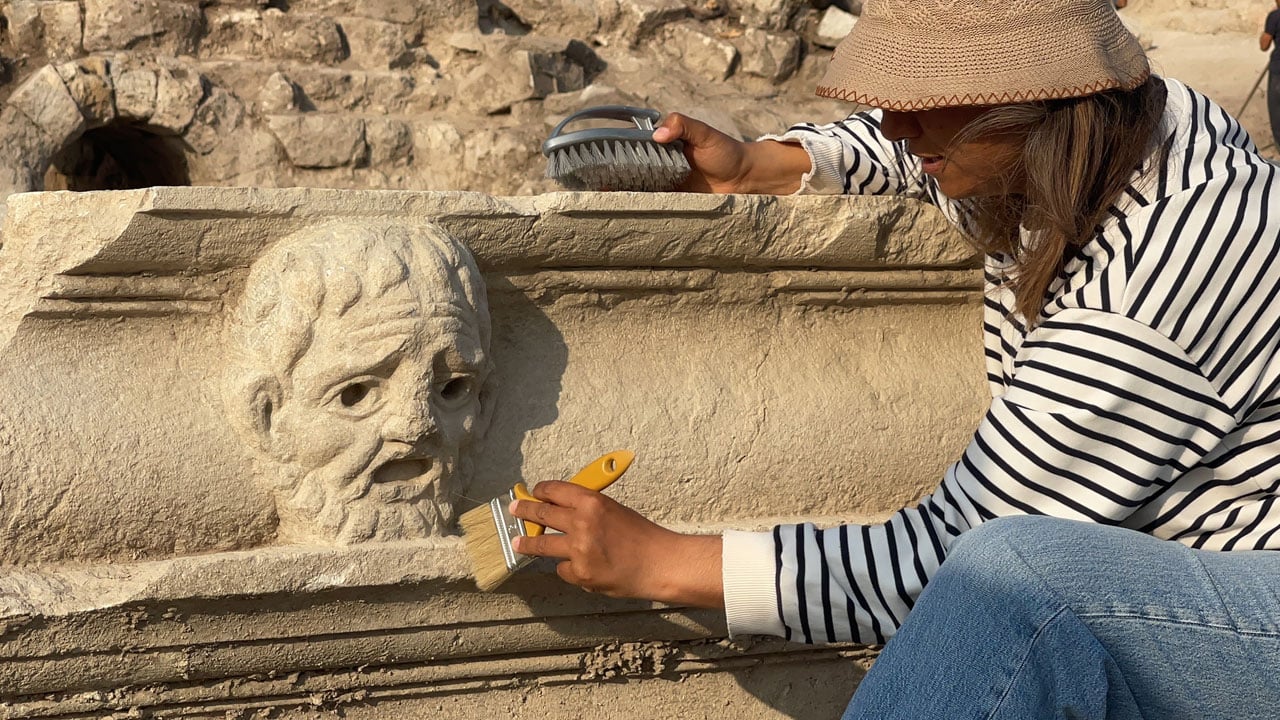 Foto - Yeni masklar ortaya çıktı! Kastabala’da heyecan verici keşif