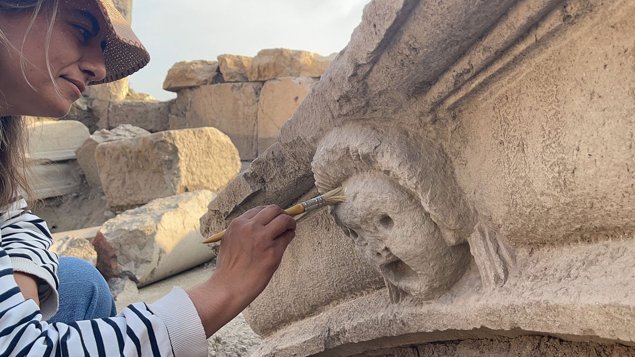 Foto - Yeni masklar ortaya çıktı! Kastabala’da heyecan verici keşif