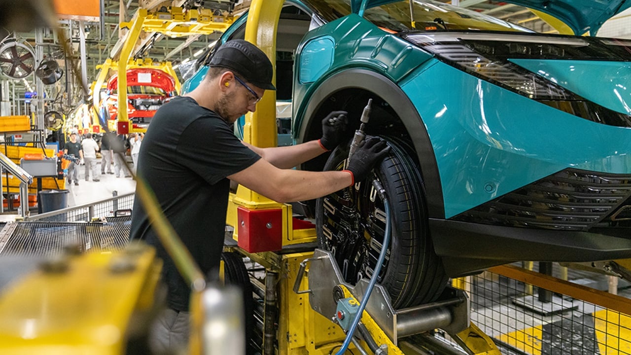 Foto - Yeni Nissan LEAF Sunderland’den yola çıkıyor! EV36Zero vizyonu gerçek oldu!