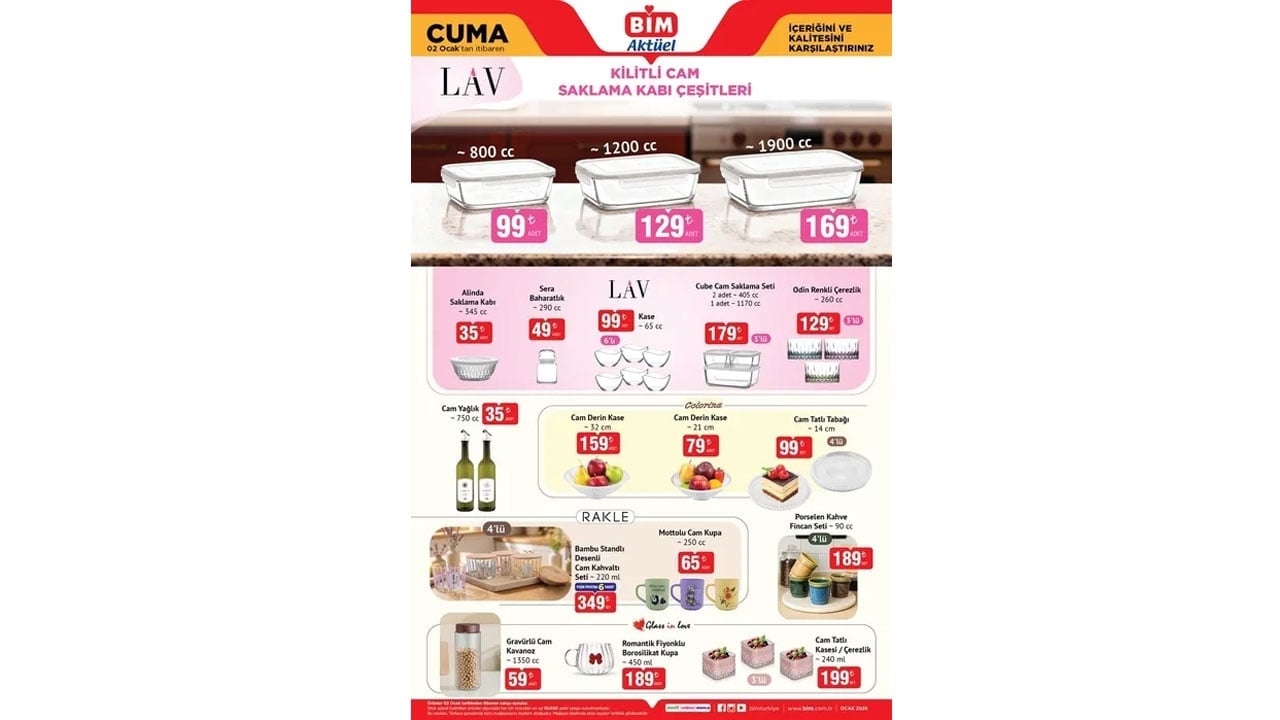 Foto - Yeni yılın ilk kataloğu indirime doyuracak! BİM'de 2 Ocak 2026 fırsatları belli oldu