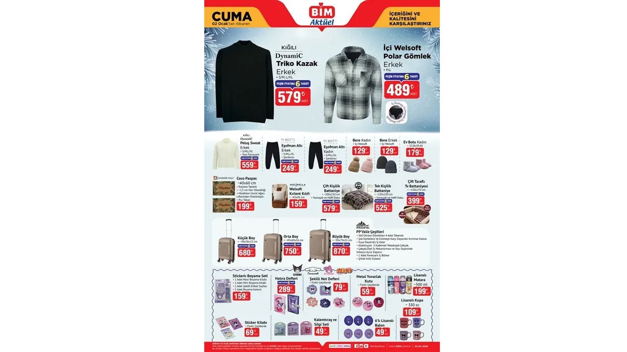 Foto - Yeni yılın ilk kataloğu indirime doyuracak! BİM'de 2 Ocak 2026 fırsatları belli oldu