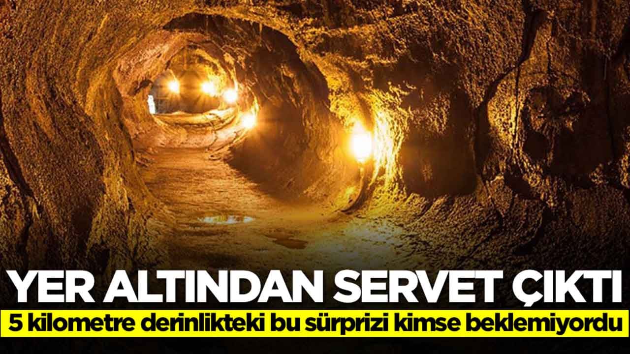 Yer altından servet çıktı: 5 kilometre derinlikteki bu sürprizi kimse beklemiyordu
