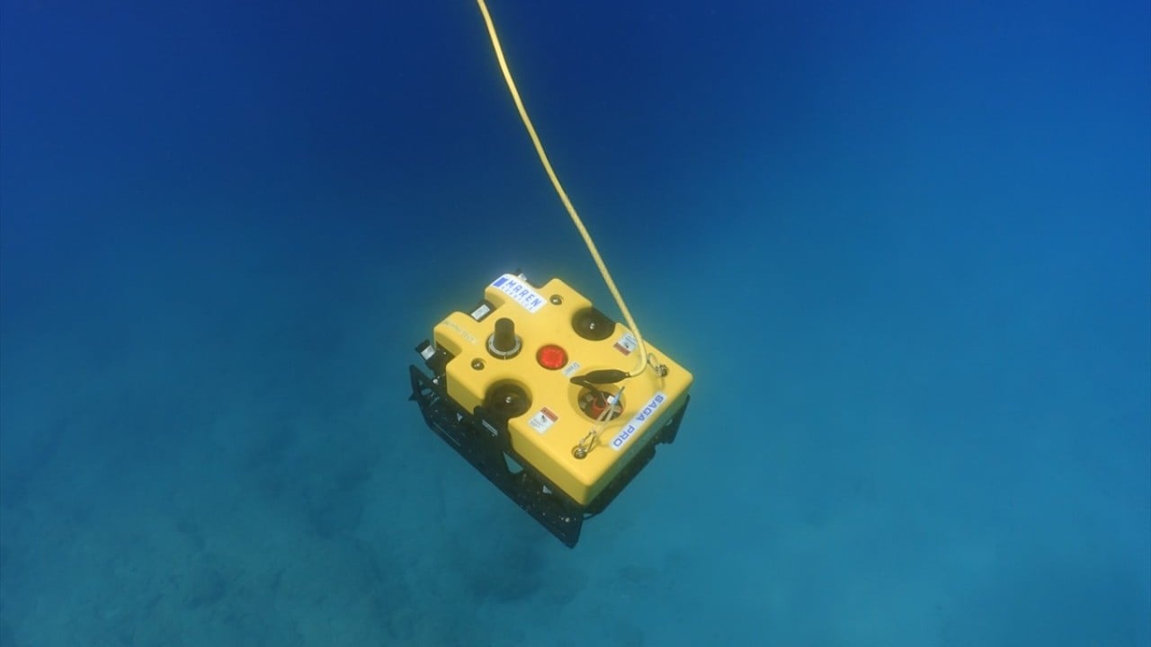 Foto - Yerli robot, su altındaki arkeolojik kazılarda kullanılacak 