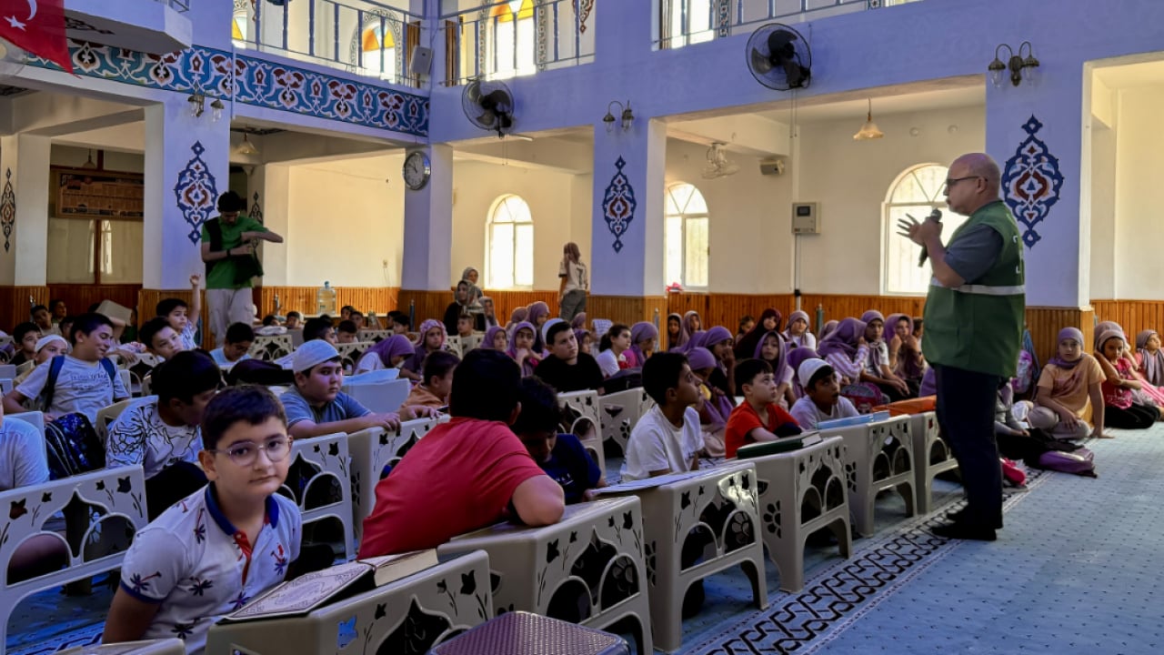 Foto - Yeşilay, Kur’an kurslarında sunum yaptı: Öğrencilere bağımlılıkla mücadele eğitimi