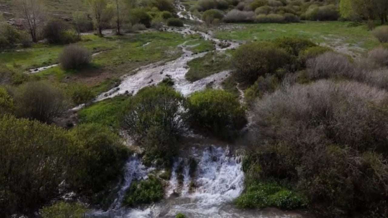 Yılda sadece bir kez akıyor! Ağ Nene'deki gizemli su yeniden ortaya çıktı