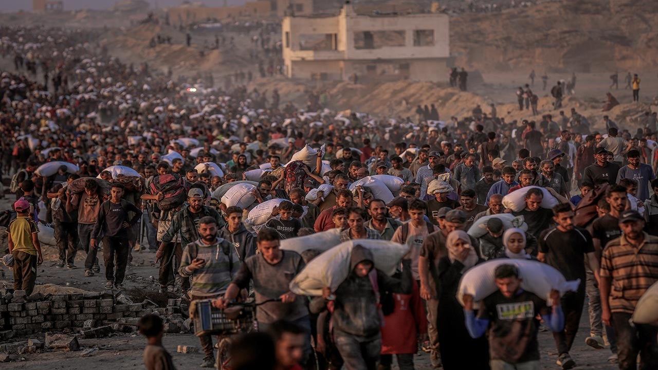 Foto - Yılın acı fotoğrafları! Gazze’deki sistematik silah açlık