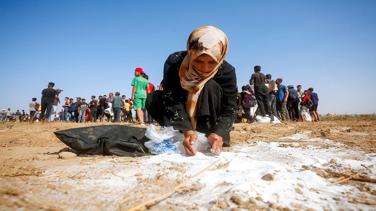Foto - Yılın acı fotoğrafları! Gazze’deki sistematik silah açlık
