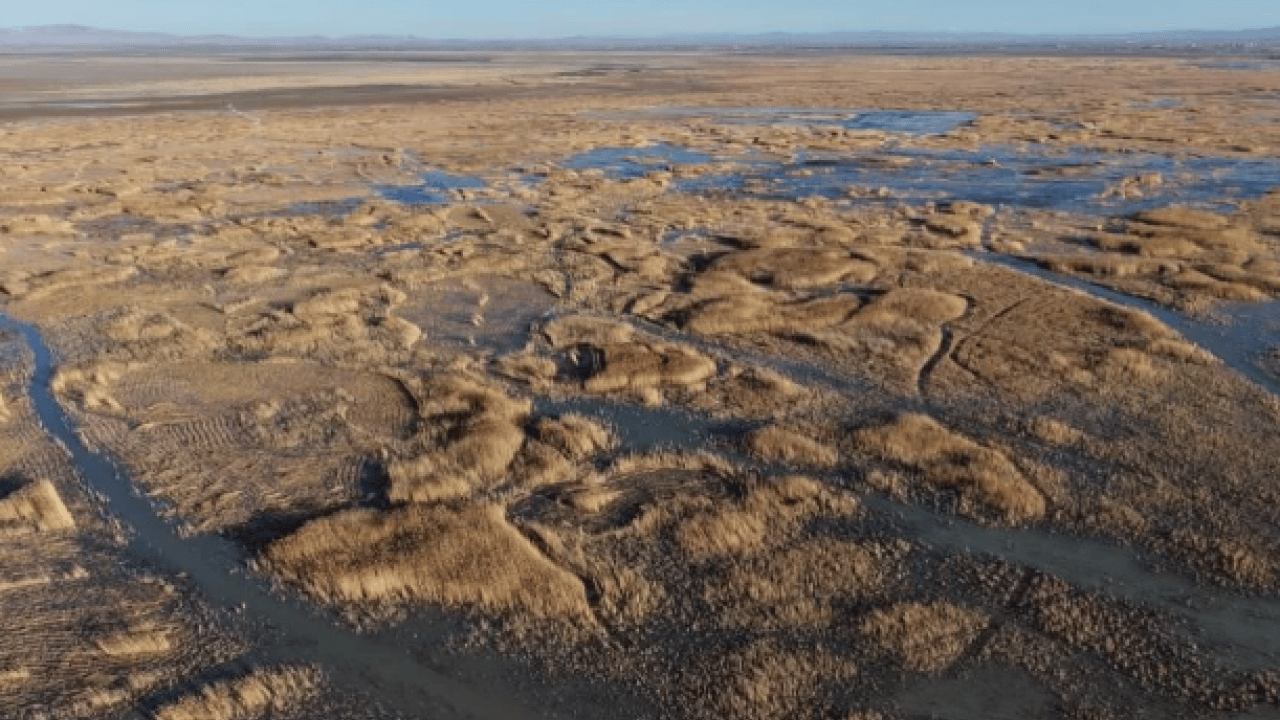 Foto - Yıllar sonra bir ilk yaşandı! Nasreddin Hoca'nın maya çaldığı gölde dikkat çeken görüntü