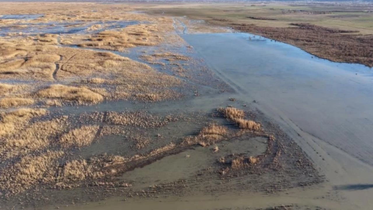 Yıllar sonra bir ilk yaşandı! Nasreddin Hoca'nın maya çaldığı gölde dikkat çeken görüntü