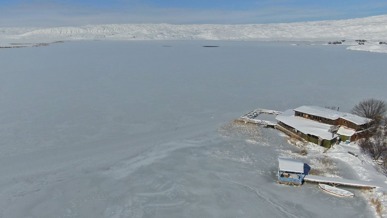 Foto - Yıllardır anlatılıyor… Efsanelere konu olan göl bu hale geldi