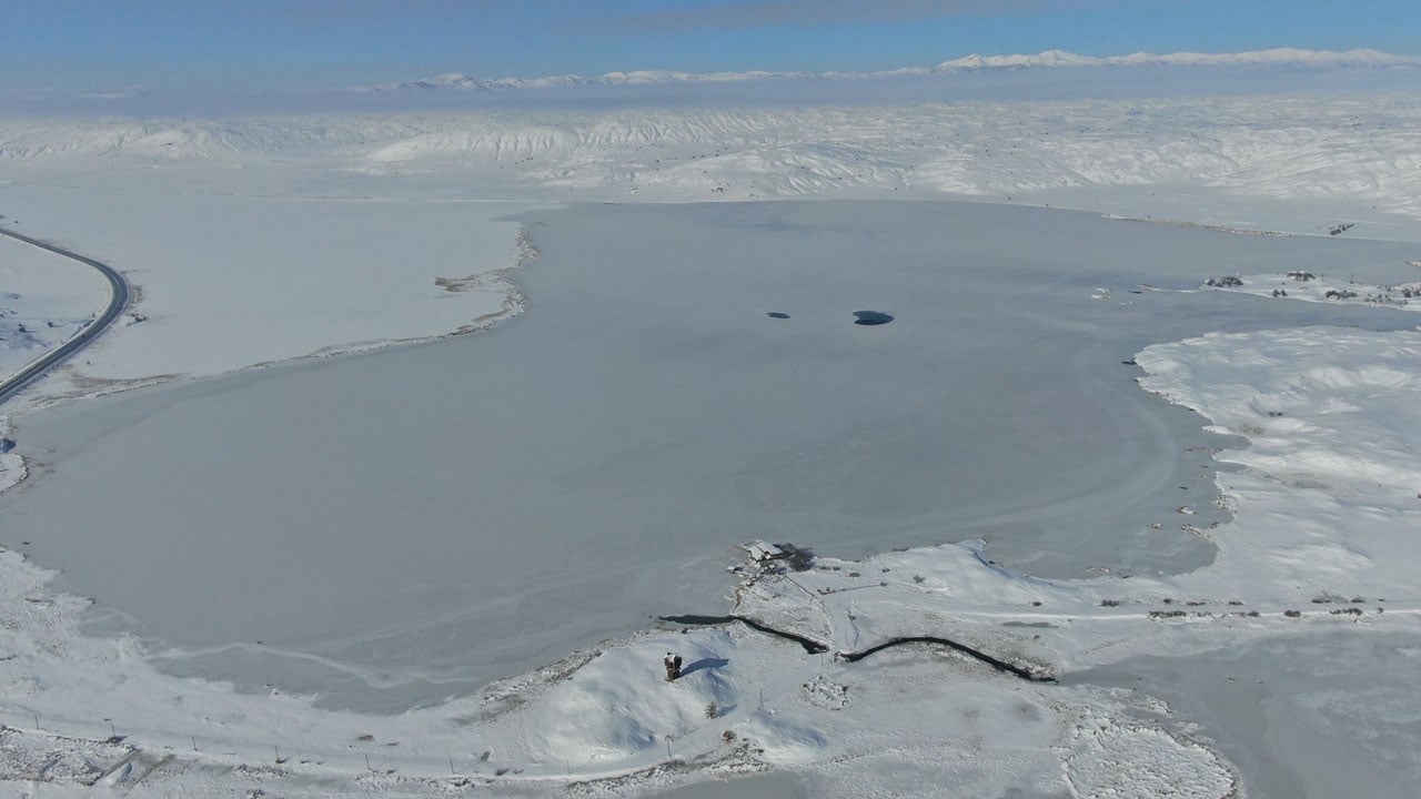 Yıllardır anlatılıyor… Efsanelere konu olan göl bu hale geldi