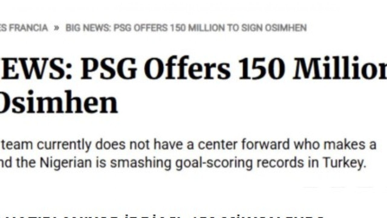 Foto - Yok böyle para! Gerçekleşirse tarihe geçer: Fransızların Osimhen planı ağızları açık bıraktı!