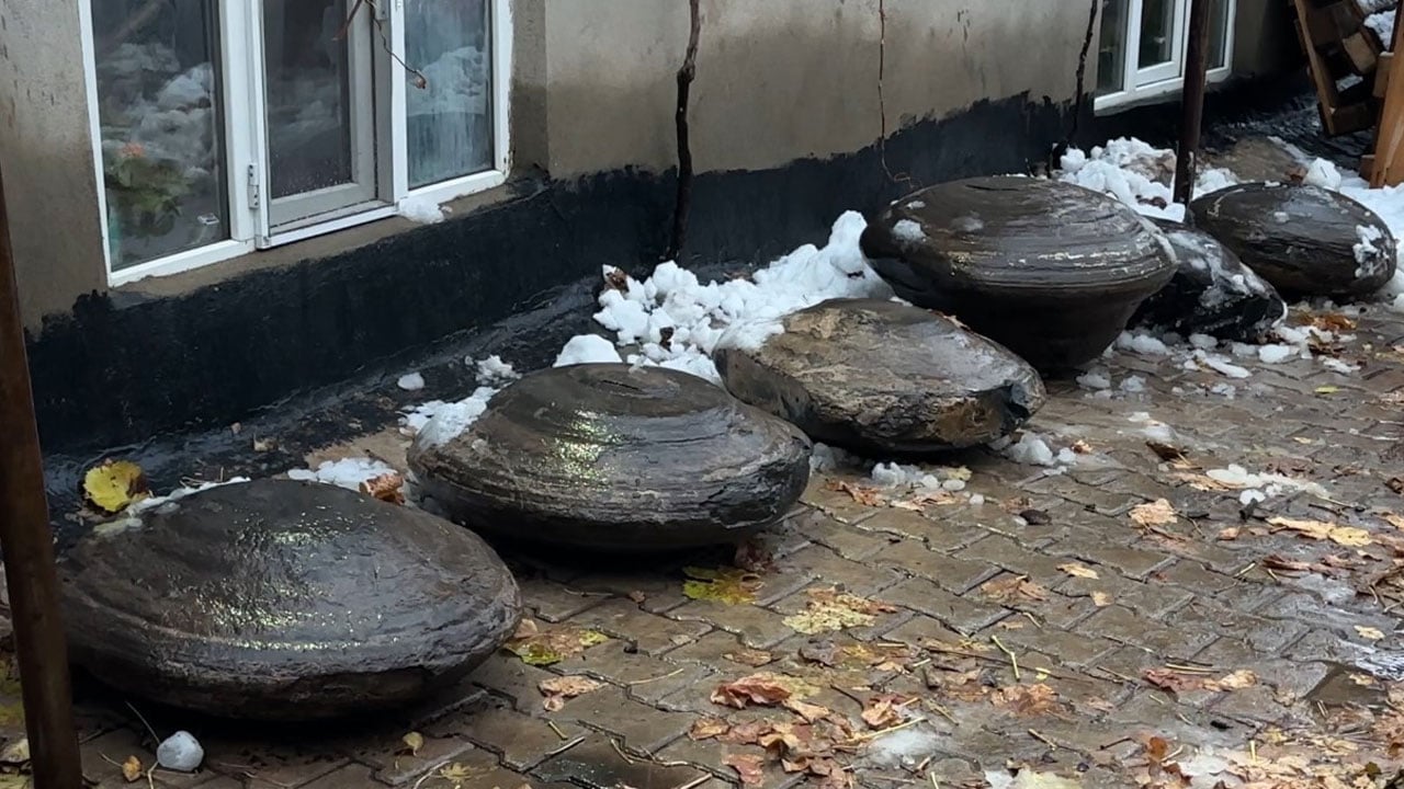 Foto - Yol çalışmasında ortaya çıktı! 3 yıldır sırrı çözülemedi