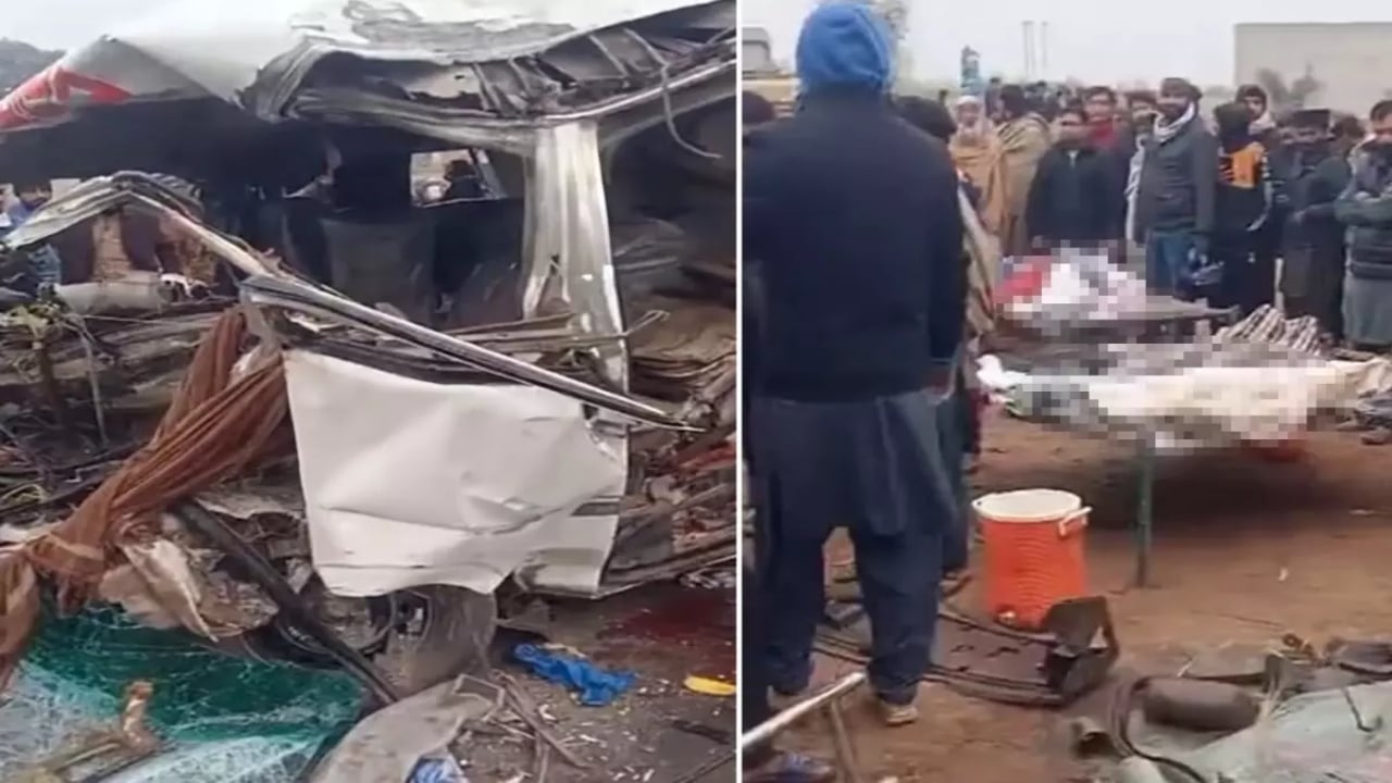 Foto - Yolcu otobüsüyle minibüs kafa kafaya çarpıştı! Feci kazada 14 ölü, 16 da yaralı var