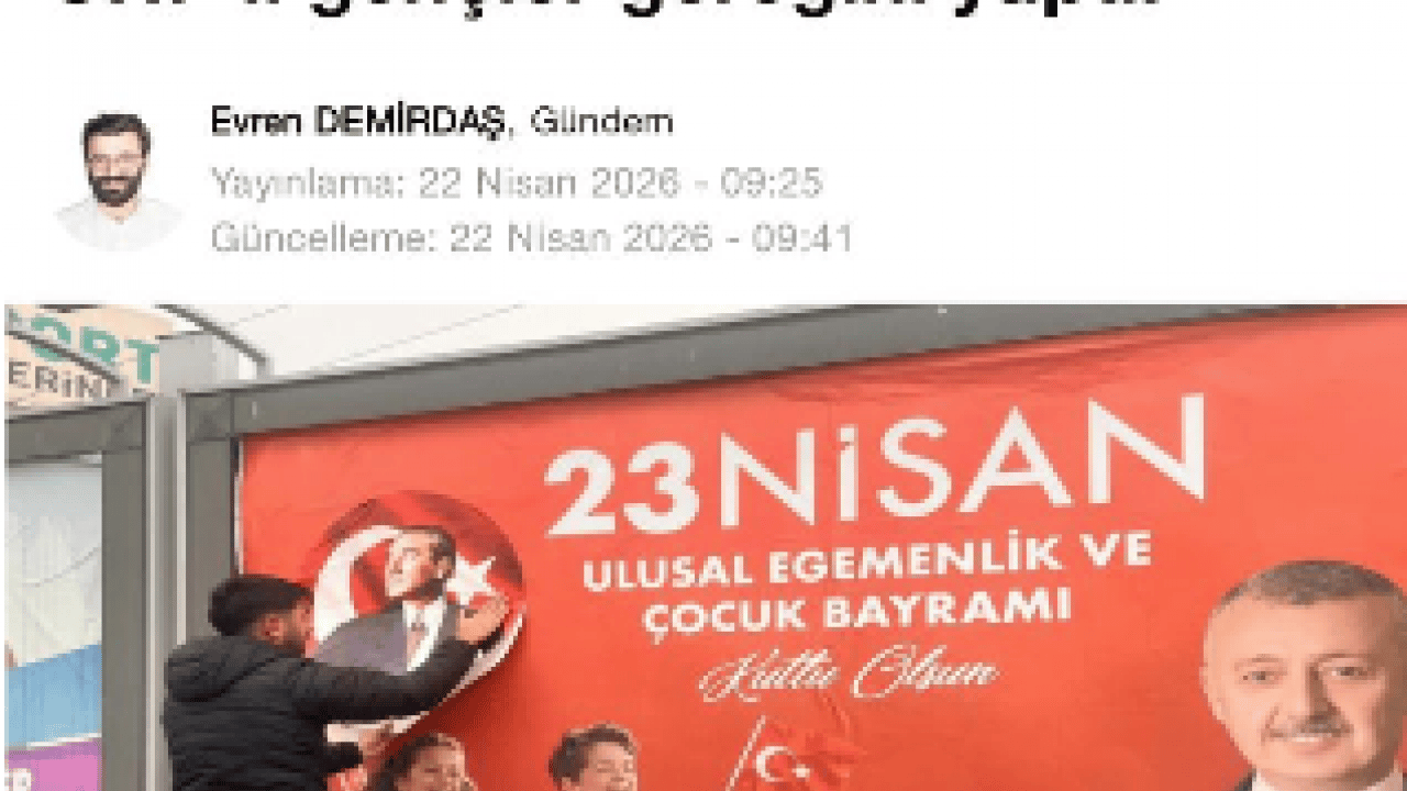 Foto - Yolsuzluk ve uçkur batağına saplanan CHP istismar sezonunu açtı: Kendi asmadıkları Atatürk’ü yapıştırdılar