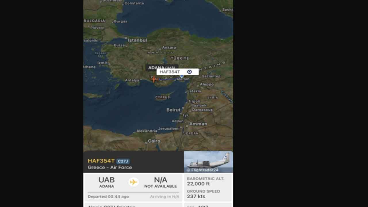 Foto - Yunan askeri uçağı neden İncirlik'e indi