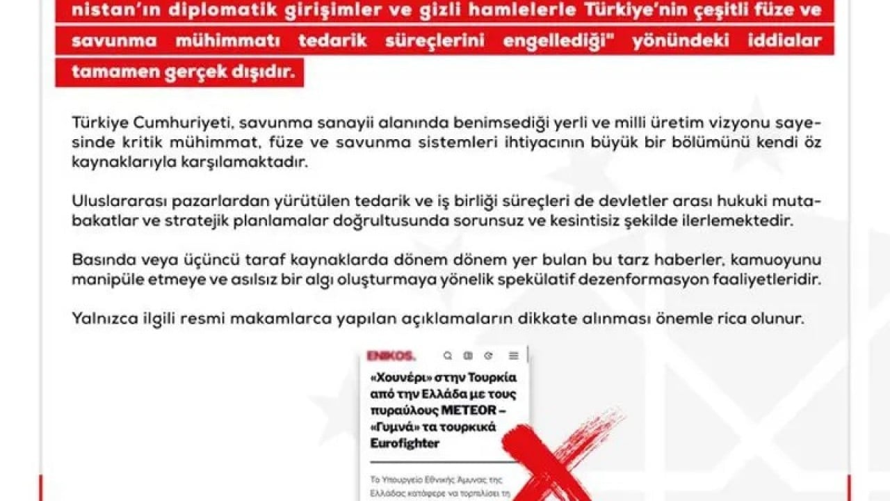 Foto - Yunan halkını havalara uçuran Eurofighter iddiası yalan çıktı: Türkiye heveslerini kursaklarında bıraktı