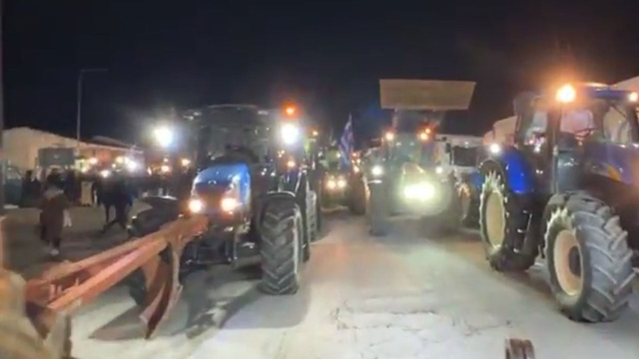 Yunan sınırında kriz büyüyor! Çiftçi eylemi İpsala’yı kilitledi