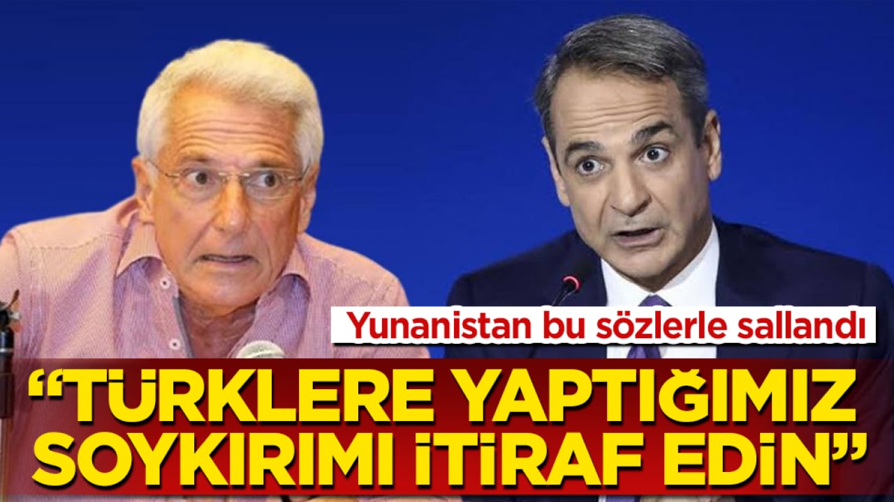 Yunanistan bu sözlerle sallandı! Başbakan Miçotakis’in olduğu canlı yayında ezber bozan çıkış: Türklere yaptığımız soykırımı itiraf edin