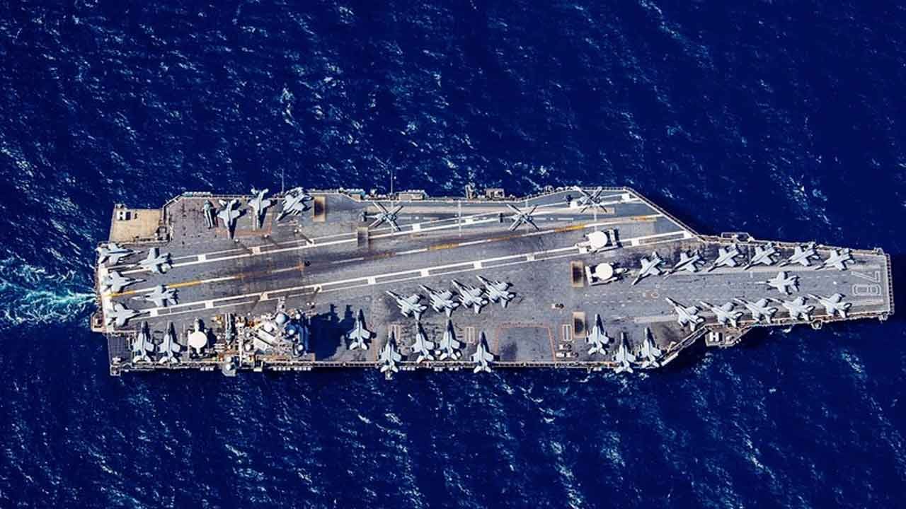 Foto - Yunanistan'da ABD savaş gemisi hareketliliği