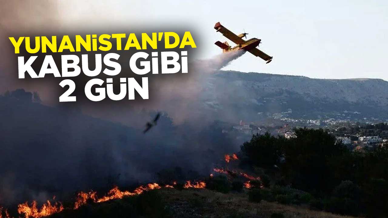Yunanistan'da kabus gibi 2 gün