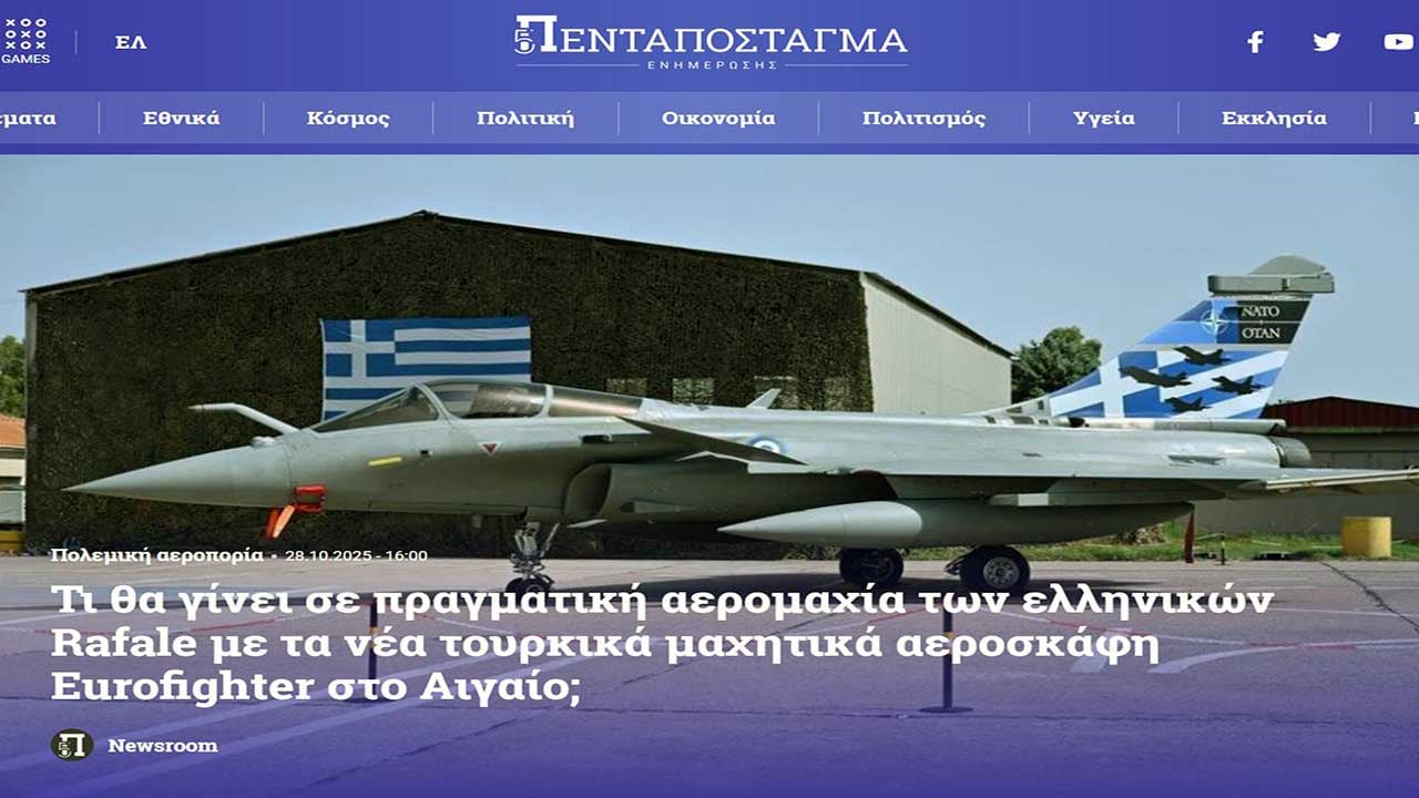 Foto - Yunanistan'ın gözü Eurofighter üzerinde! Rafale mi, Eurofighter mı? Yunan pilotlar daha iyiymiş(!)