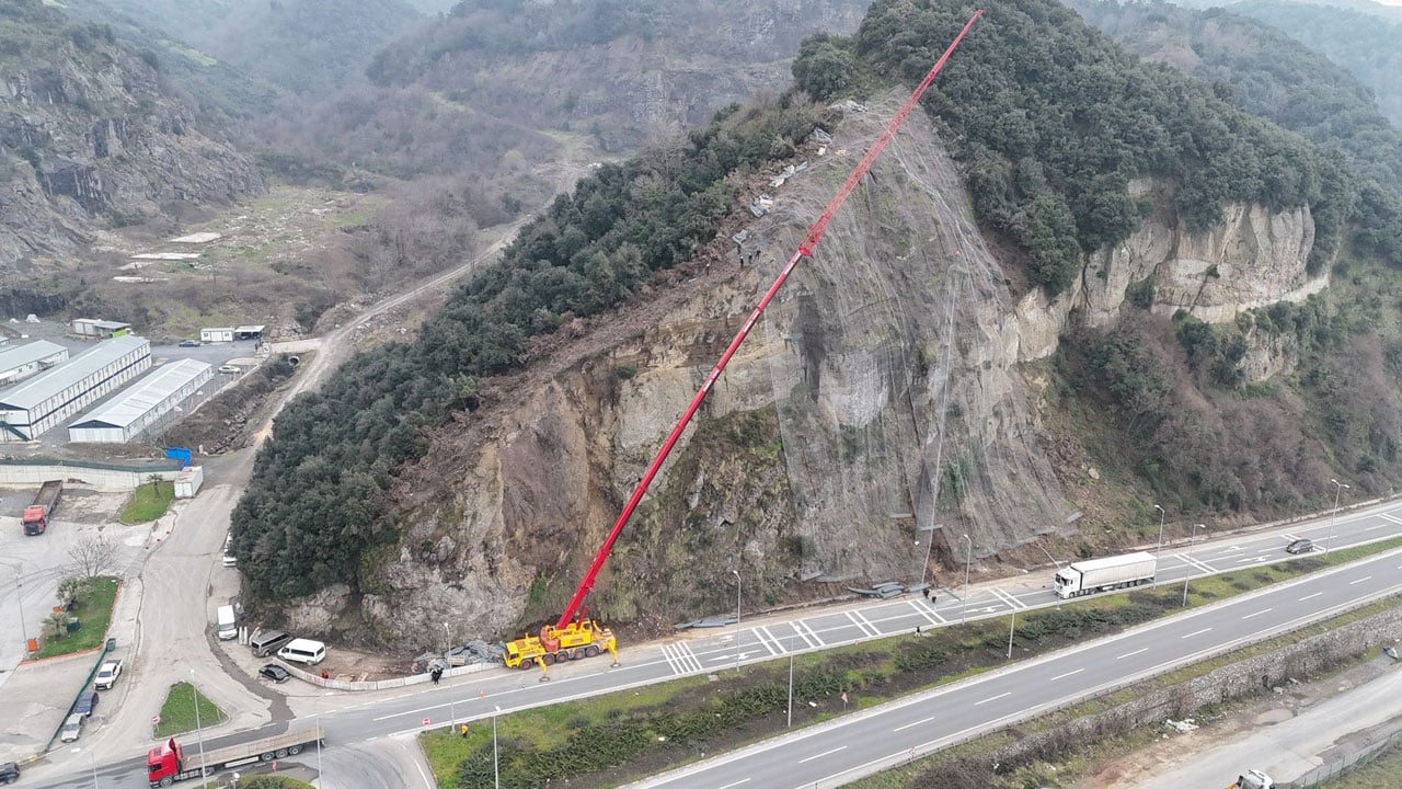 Foto - Yürekleri ağza getiren çalışma! "Örümcek adamlar" iş başında