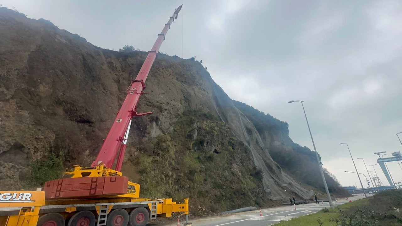 Foto - Yürekleri ağza getiren çalışma! "Örümcek adamlar" iş başında