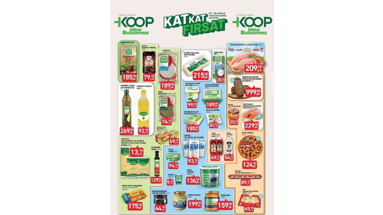 Foto - Yüzde 50 indirim kampanyası geldi! Tarım Kredi'de 2-14 Aralık fırsatları başladı