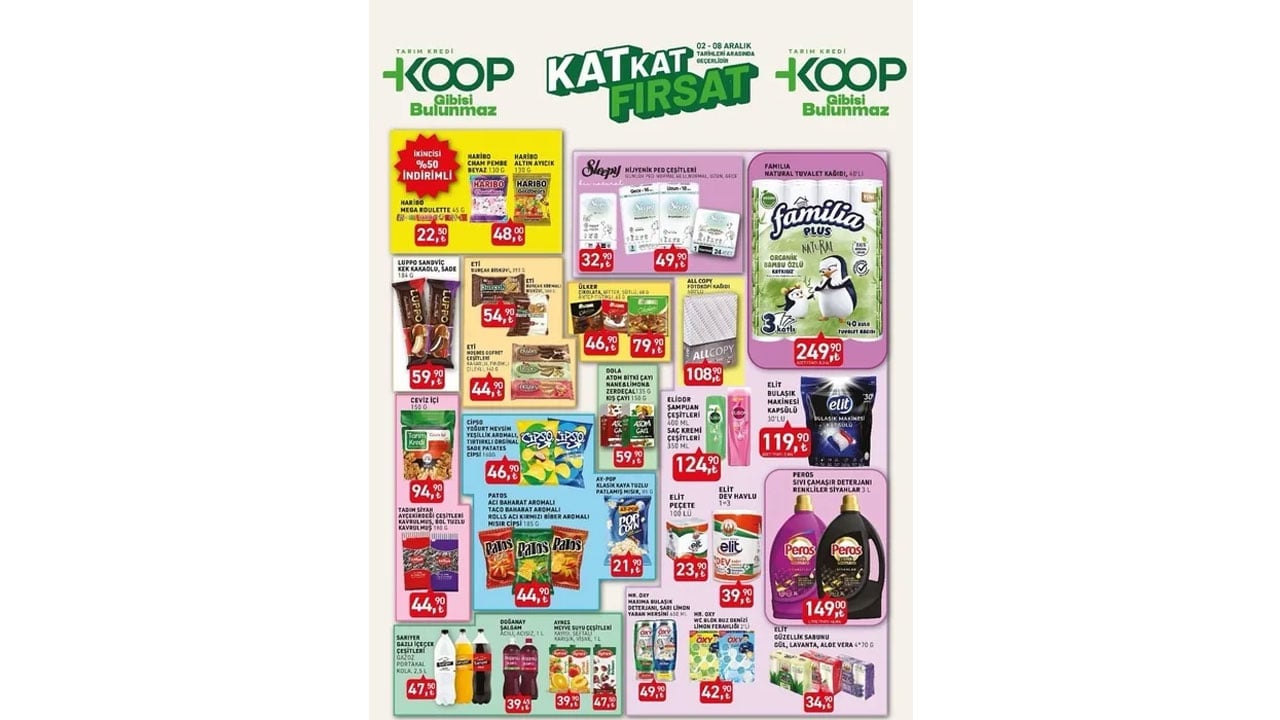 Foto - Yüzde 50 indirim kampanyası geldi! Tarım Kredi'de 2-14 Aralık fırsatları başladı