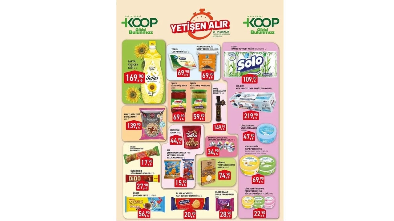 Foto - Yüzde 50 indirim kampanyası geldi! Tarım Kredi'de 2-14 Aralık fırsatları başladı