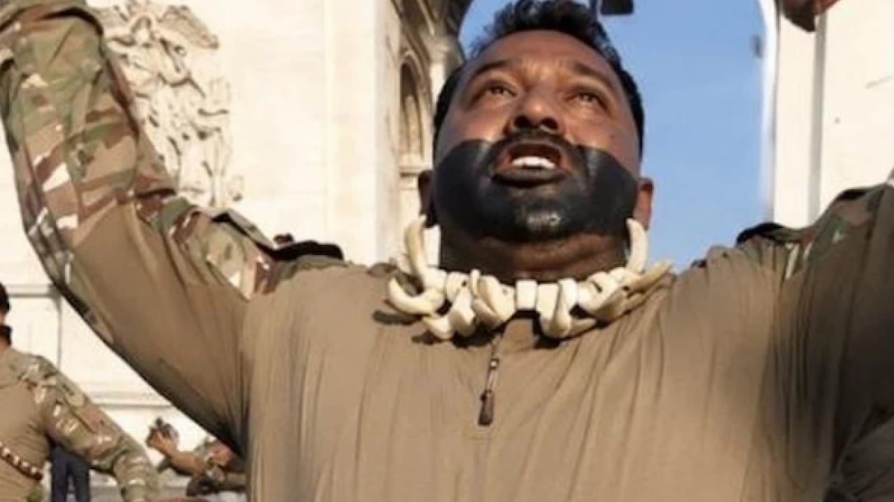 Foto - Zafer Takı önünde maskaralık: Haka dansı girişimi alay konusu oldu