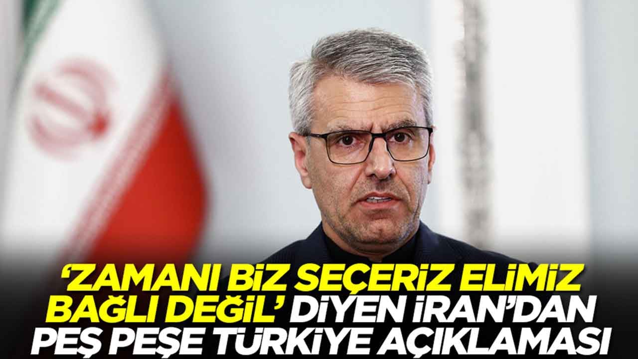 'Zamanı biz seçeriz, elimiz bağlı değil' diyen İran'dan peş peşe Türkiye açıklaması
