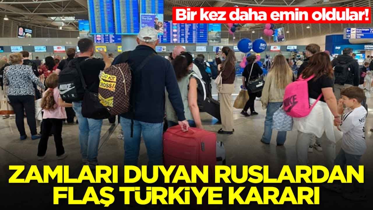 Zamları duyan Ruslardan flaş Türkiye kararı: Resmen kaçmaya başladılar
