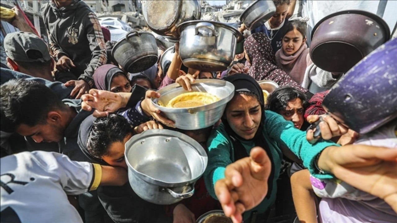 Foto - Zehir soluyup çürük yemek yiyorlar! Gazze'de sistematik soykırım