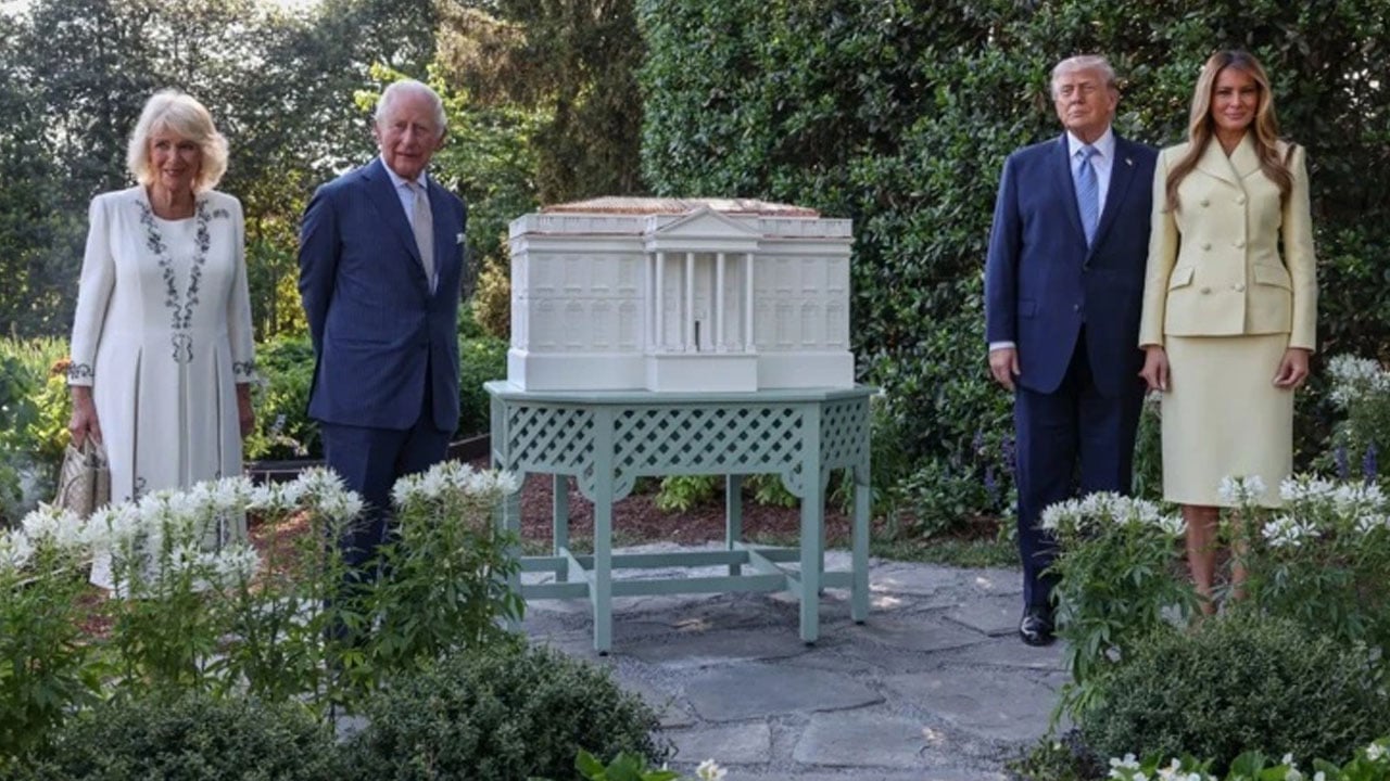 Foto - Zelenskiy gibi azarlanmaktan korkan İngiltere Kralı, Trump ile görüşmesine kameraları istemedi