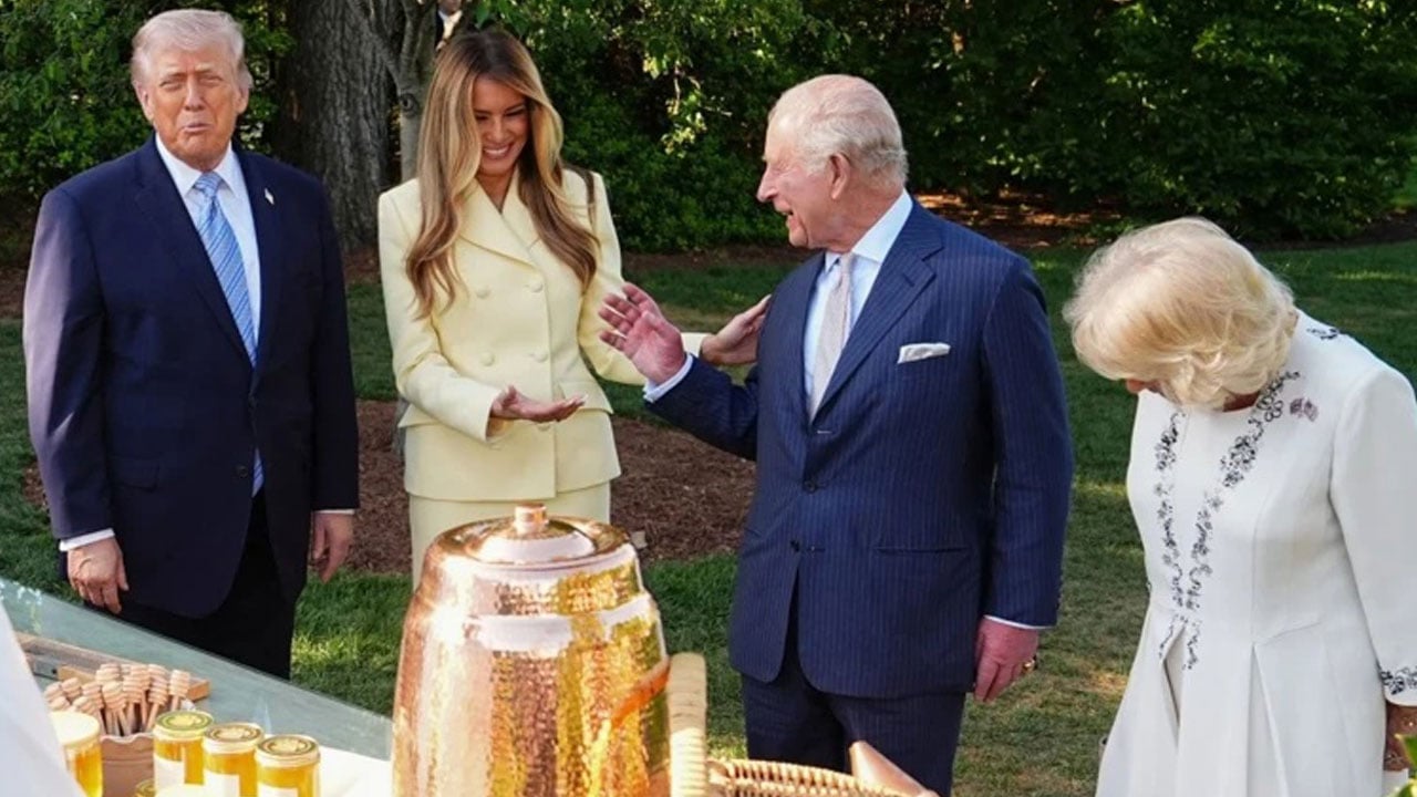 Foto - Zelenskiy gibi azarlanmaktan korkan İngiltere Kralı, Trump ile görüşmesine kameraları istemedi