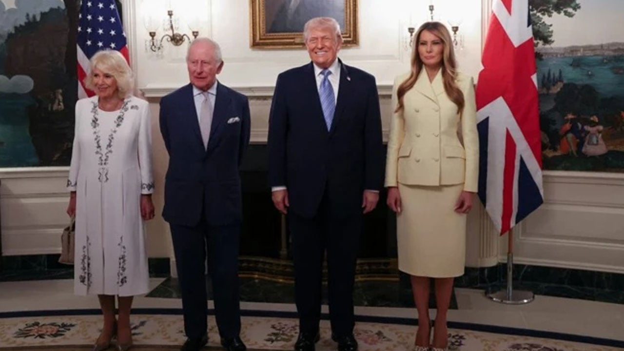 Foto - Zelenskiy gibi azarlanmaktan korkan İngiltere Kralı, Trump ile görüşmesine kameraları istemedi