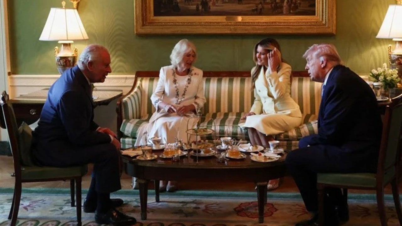 Foto - Zelenskiy gibi azarlanmaktan korkan İngiltere Kralı, Trump ile görüşmesine kameraları istemedi