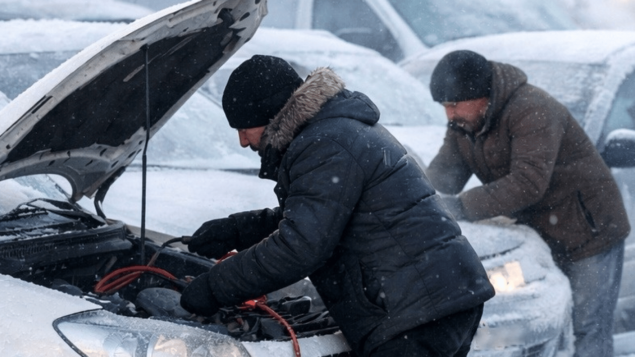 Zemheri soğukları bölgeyi vurdu! Eksi 28 dereceyi gördüler: Araçlar çalışmadı, sürücüler yolda kaldı