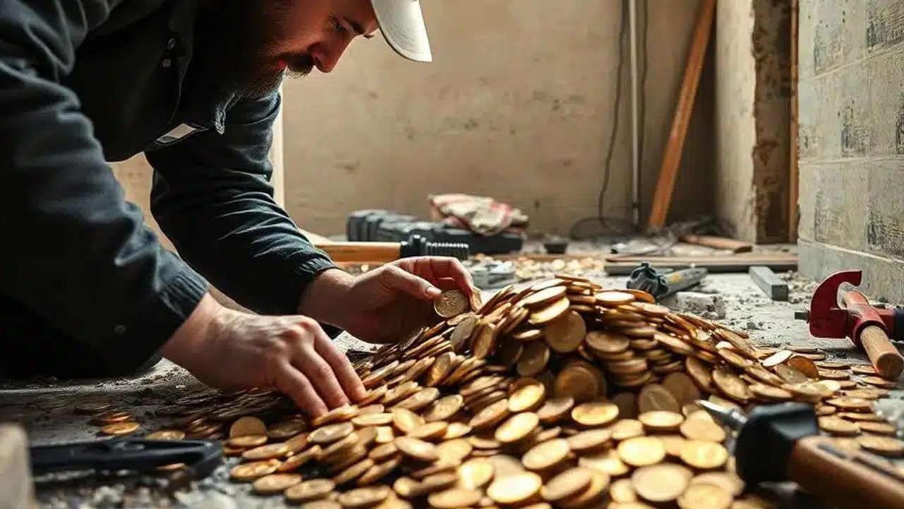 Foto - Zemindeki ipi takip etti 30 kilo altın buldu 